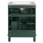 Ensemble de meuble-lavabo autoportant 24 po avec lavabo en céramique Rosaline, 2 tiroirs et tablette réglable-127343329