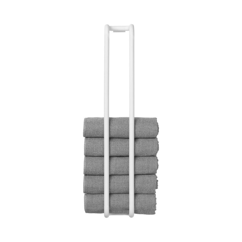Modo 2.8" Wall Mounted Towel Bar, White