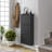 Antibacterial 3 Tier Metal Shoe Cabinet without Holes-1377760498