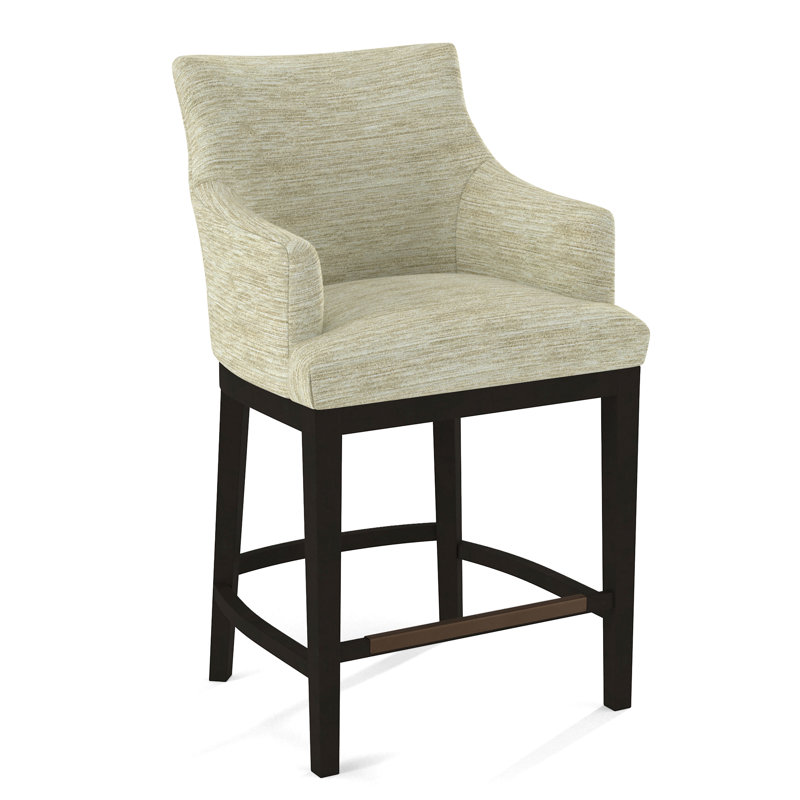 Upholstered Counter Stool, 61391-88, Espresso