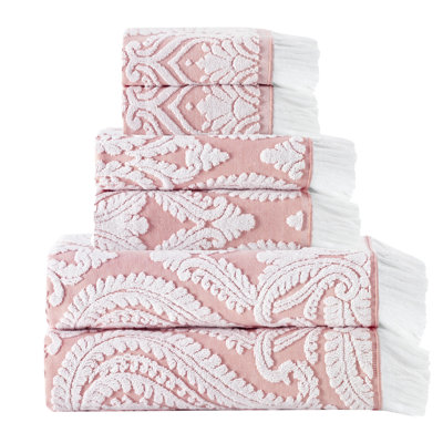 Ensemble de 6 serviettes en coton Devon