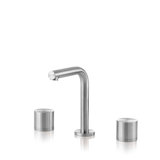 Acquaco Linki Puro Up Deck Mount Three-Hole Two Handle Widespread Bathroom Lavatory Faucet