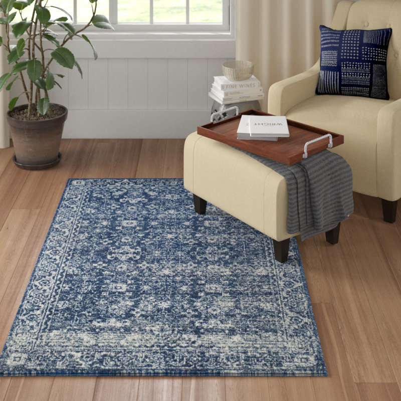 Troene Oriental Hand Woven Area Rug, Rectangle 155 x 229 cm