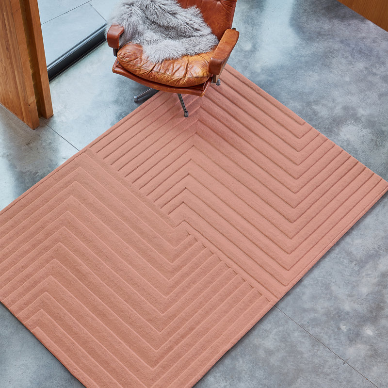 Xandra Wool Hand Woven Area Rug, Rectangle 160 x 230cm