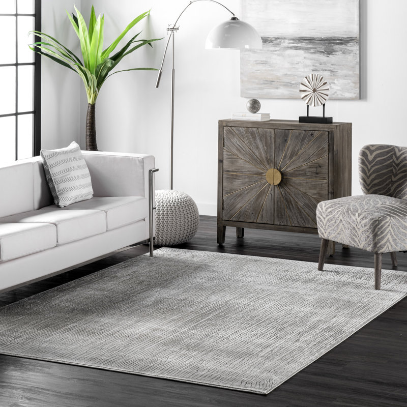 Tapis beige, Rectangle 6 pi 7 po x 9 pi