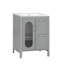 Meuble-lavabo 24 po avec lavabo en céramique-977654802