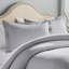Ensemble de housse de couette réversible 3 pièces Chambray-951024334-951024333