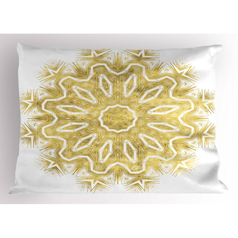 Easter Polyester Floral Sham Set, Queen