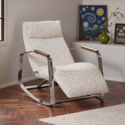 Chaise berçante ajustable en métal Living Room