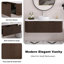 Meuble-lavabo mural 48 po Woodgrain-358839228