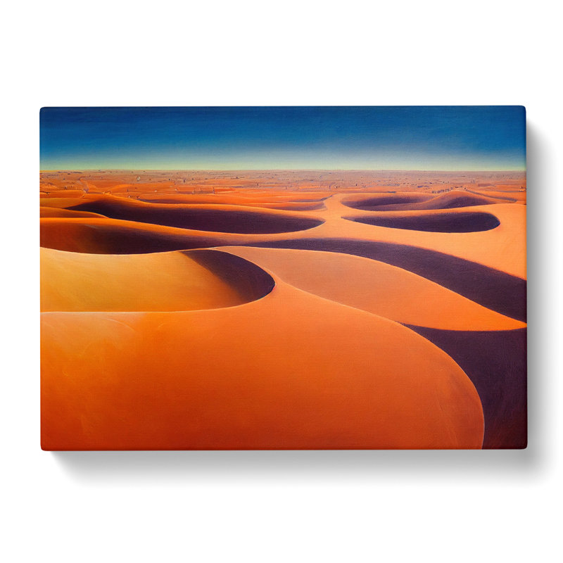 Wonderful Desert - Wrapped Canvas