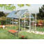 Palram - Ensemble de serre à cadre en aluminium en polycarbonate de style passe-partout hybride l 6 pi x P 8 po Canopia - Argent-120147055-53854493