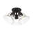 Sanes Large 3-Light 14.5" Semi Flush Mount-724339702
