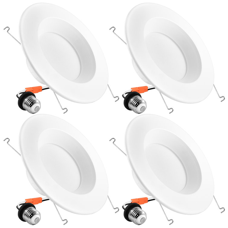 6" 3000K Remodel IC LED Retrofit Recessed Lighting Kit
