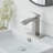 1 Single-handle Bathroom Faucet with Drain Assembly-109681736