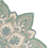 Thompson Novelty Hand Tufted Wool/Cotton Geometric Rug in Beige/Green-45789844