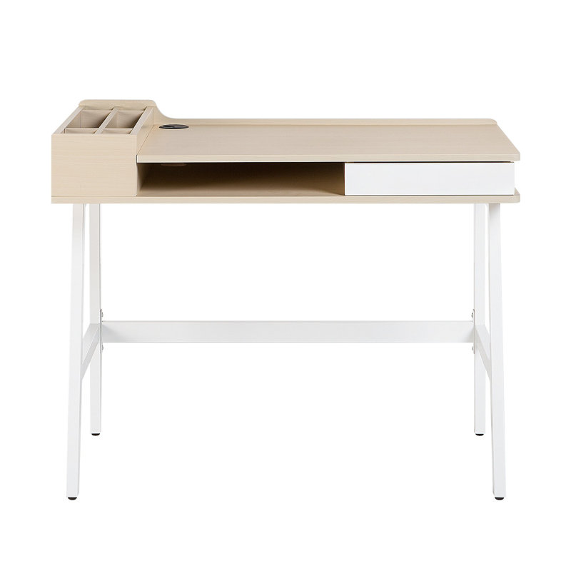 Eladia Metal Base Writing Desk