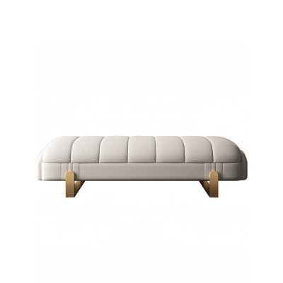 Luxury Solid Wood End-of-Bed Bench Upholstered Bench