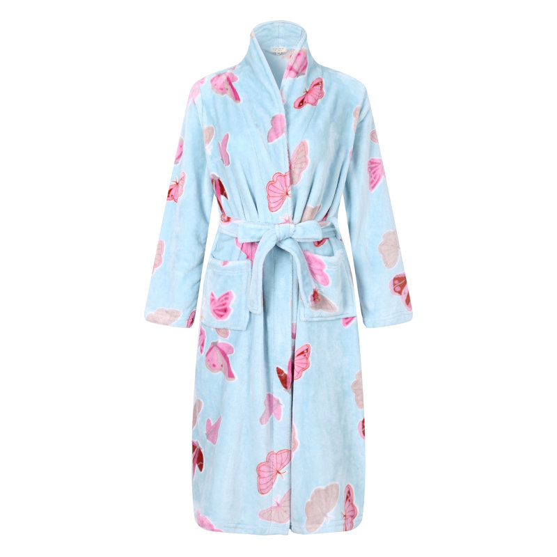 Peignoir en molleton avec poches pour enfants, Kids M