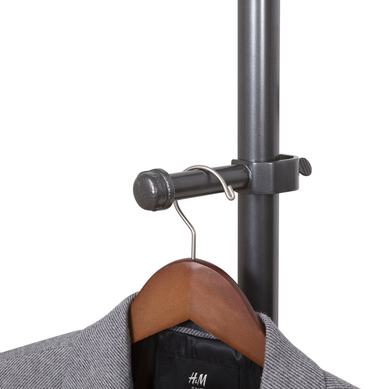 Faceout à vêtements simple l 1,25 po Rowley, Gris anthracite