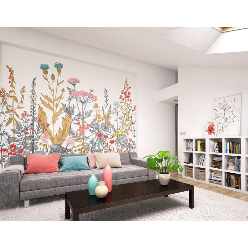 Marnee Floral Wall Mural