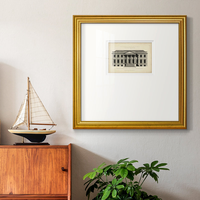 " Richardson Architecture II ", 17" H x 17" W x 1.25" D