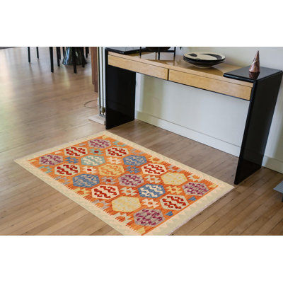 Wool Geometric Rug