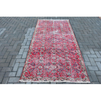 Classic Turkish Oushak Red Carpet Ideal For Outdoor Use Or As A Decorative Bedroom Rug