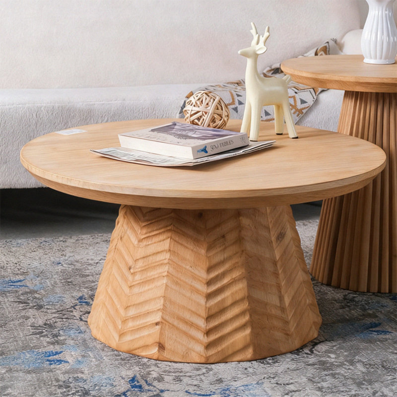 Table basse Modern, H 21,65 po x L 19,69 po x l 19,69 po