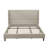 High Headboard Upholstered Bed, King Size Bed Frame