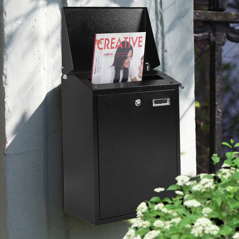 Brijet Locking Wall Mounted Letter Box