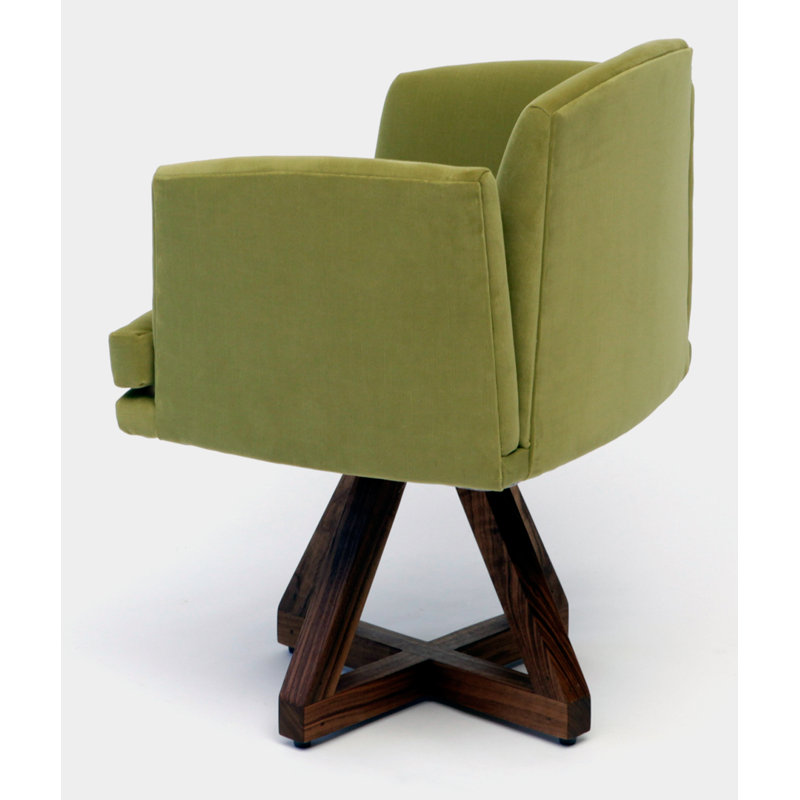 Allison Upholstered Arm Chair, Taupe