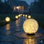 Natural Solar Powered Glass Flood Light Pack