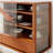 Multi-functional minimalist storage side cabinet