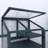 62 In. Wood Portable Greenhouse With Wheels And Adjustable Shelves-110600706