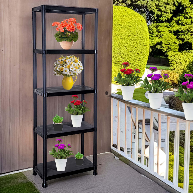 60cm W Plastic Shelving Unit