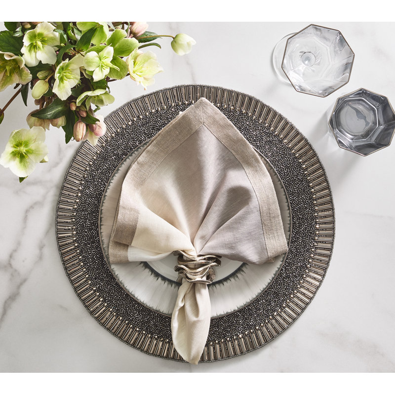 Flux Napkin Ring, Silver