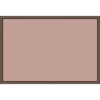 Tableau magnétique encadré en tissu, babillard rose 38 x 26 pour l'organisation murale