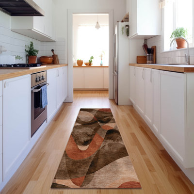 Norberta Area Rug with Non-Slip Backing
