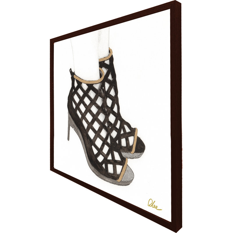 Single Picture Frame Print, 41cm H x 41cm W x 4cm D, Brown