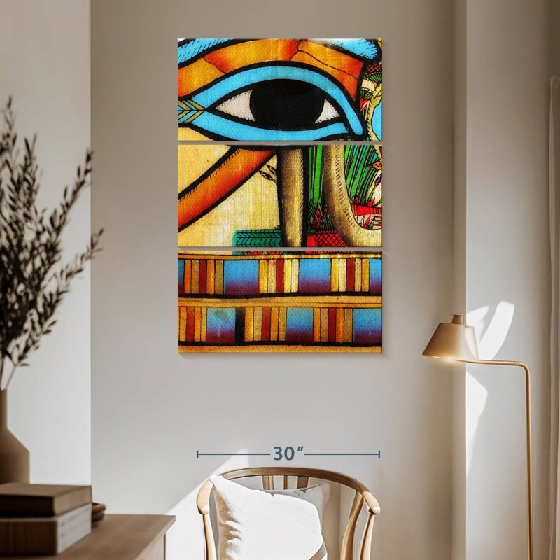 Keiri Abstract Eye, 65" H x 42" W