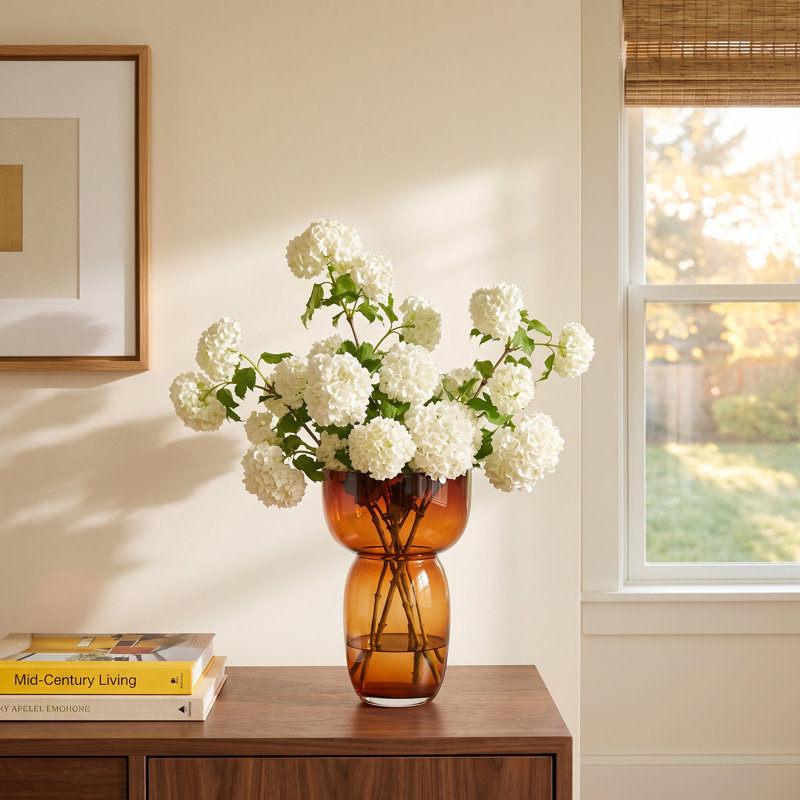 Round Glass Vase