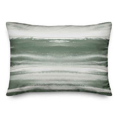 Abstract Outdoor Reversible Throw Pillow