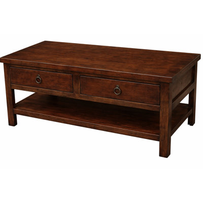 Bloomingdale Solid Wood Coffee Table