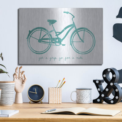 «Bike 1» par Erin Clark, art mural en métal