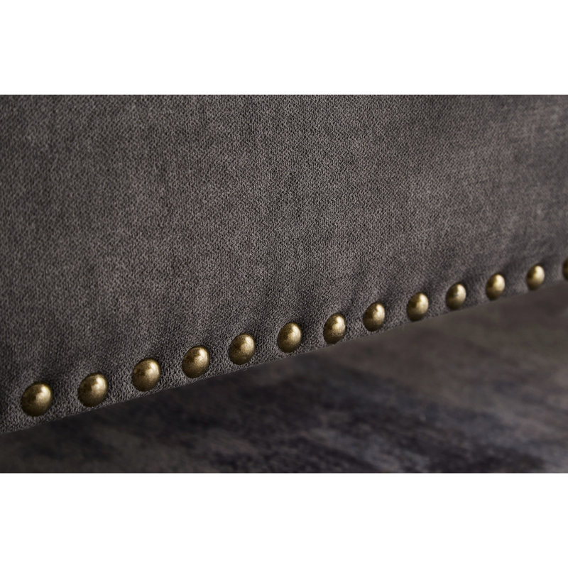Modern Minimalist Bed Bench, Gray