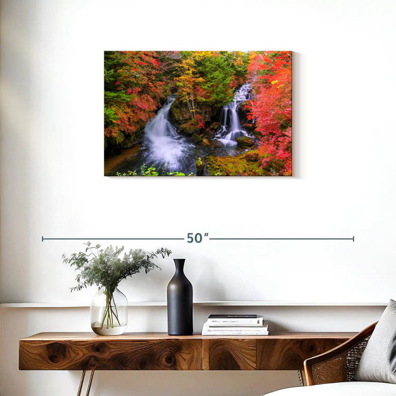 Alvord, automne aux chutes de Ryuzu, H 20 po x l 30 po