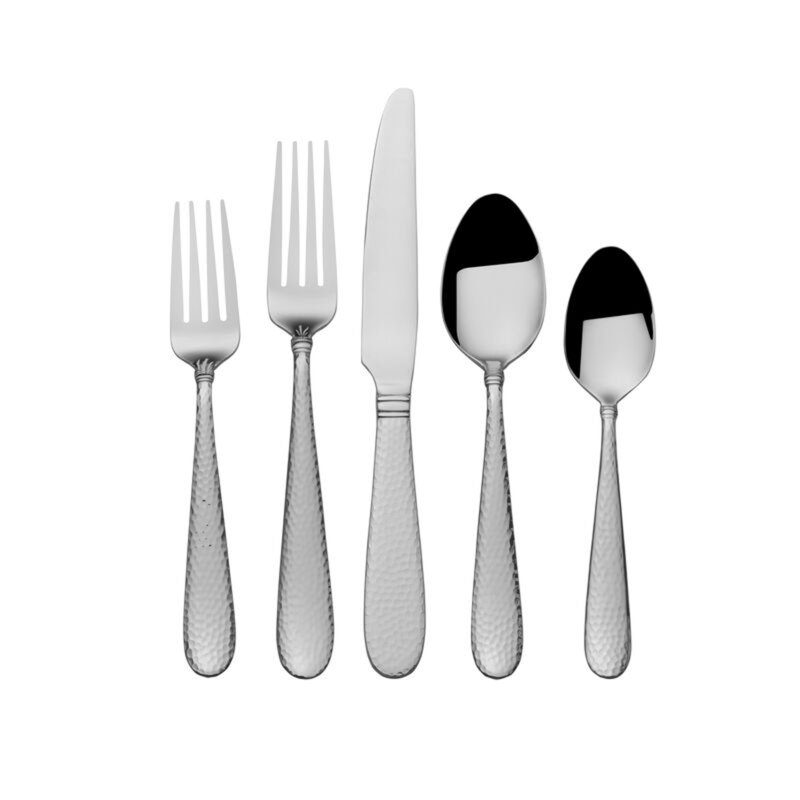 Ensemble de couverts 20 pièces Towle Living Logan, service pour 4, acier inoxydable 18/0