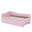 Canapé-lit simple en L rembourré en forme de L avec lit gigogne relevable-804897741