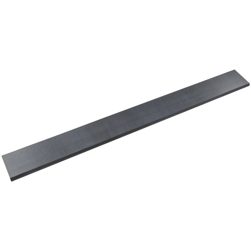 Bronzo 24" x 2.5" Porcelain Bullnose Tile Trim, Blue